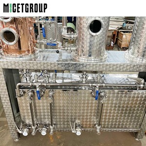 Juego de destilación de whisky Gin de 1500L, sistema de cobre y acero inoxidable, gabinete a prueba de explosiones, destilador certificado CE a la venta - Product Image 5