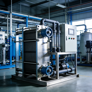 Máquina de Agua Ultrapura EDI de Grado Industrial de 2000 LPH con PLC y Bomba, 1 Año de Garantía, Usada, Personalizada - Product Image 1