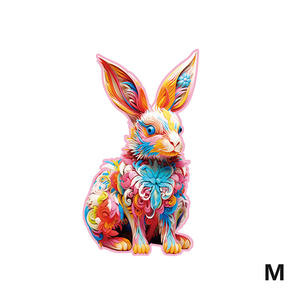 Kit de <span class=keywords><strong>Puzzle</strong></span> en <span class=keywords><strong>Bois</strong></span> de 8.1 Pouces <span class=keywords><strong>Chat</strong></span> Puzzles 3D en <span class=keywords><strong>Bois</strong></span> Forme Animale Unique Hérisson Puzzles en <span class=keywords><strong>Bois</strong></span> pour Adultes - Product Image 3