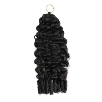 Cheveux humains vierges 100% naturels pré-séparés pour crochet, non traités, nœuds miracle, pré-bouclés, bouclés vietnamiens 14"-24"