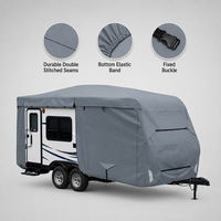 Housse de protection non tissée KXF pour camping-car, remorque, imperméable, coupe-vent, anti-poussière, protection UV pour camping-car, fabricant OEM ODM