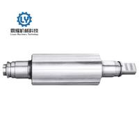 Arbre de rotor en acier allié à structure cannelée usinée CNC de haute précision, robuste et de grande taille, fourni par une usine chinoise OEM