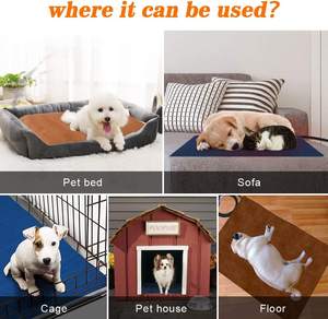 Alfombra Térmica Eléctrica para Mascotas, Moderna y de Lujo, de 65x40cm, 12V, USB, para Perros, Todas las Estaciones, Fabricante OEM - Product Image 6