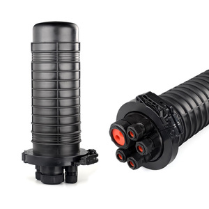 Cúpula Vertical de 96 núcleos Tipo IP68 Equipo de <span class=keywords><strong>fibra</strong></span> óptica FTTH para exteriores <span class=keywords><strong>Empalme</strong></span> óptico Sello mecánico Caja de cierre de junta - Product Image 1