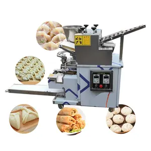 Machine automatique de fabrication de farine de maïs Wonton, Mini Machine d'emballage de boulettes de corée du sud