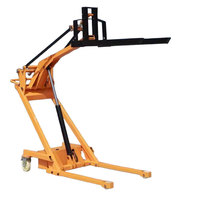 Gabelstapler mit gebogenem Arm, tragbarer elektrischer Gabelstapler mit gebogenem Arm, Stapler kran, kleines Paletten handhabung fahrzeug