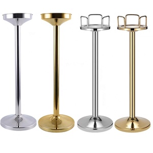 Party Ice <strong>Drink</strong> Cooler <strong>Stand</strong> Wine Ice Bucket High Quality Detachable Stainless Steel Champagne Bucket <strong>Stand</strong> - Product Image 1
