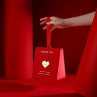 Maßgefertigte Verpackungs-Papierbox: Heißgeprägte Starre Schmuck-Geschenkbox mit Griff, Luxuriöse Klappbox | Hochwertige Verpackung für Halsketten/Ohrringe/Ringe