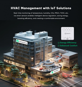 Beeiot lorawan Wifi CO2 Màn hình Detector Tester PM2.5 TVOC hcho Temp độ ẩm Ánh sáng PIR văn phòng nhà trường chất lượng không khí cảm biến - Product Image 6