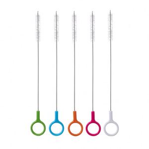 Long Manual Baby Pacifier and Cup <b>Cleaning</b> <b>Brush</b> with Fine Lengthening Design Model Yh002 Made in Shenzhen - Product Image 5