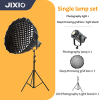 Kit d'éclairage LED bicolore 500W pour photographie, intensité réglable via APP, RA97 CRI, en alliage d'aluminium, tension universelle, ensemble complet, profond