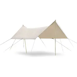 Groothandel bbq luifels luifels-Outdoor Oversized Luifel Tent Regendicht Zonnebrandcrème Strand Luifel Camping Tarp Tent
