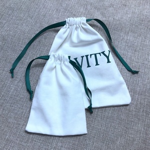 Pochette en bambou avec cordon de serrage, <span class=keywords><strong>tissu</strong></span> de <span class=keywords><strong>coton</strong></span>, haute qualité, nouveau, vente en gros - Product Image 1