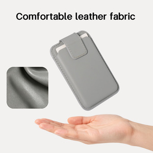Cartera MagSafe Segura con Cierre de Solapa, Tarjetero de Cuero Anticaída para iPhone 16 15, Cartera Magnética para Teléfono al por Mayor, Personalizada - Product Image 4