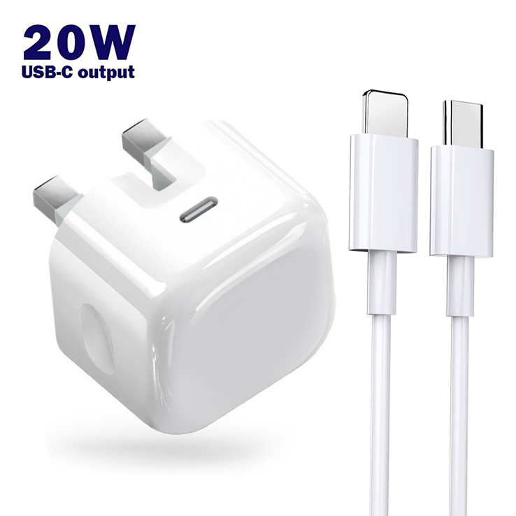 best sellers 2020/2021 cellphone accessories cable usb c PD 20W USB C Wall Charger for iphone charger cable