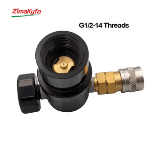 HPA Micro MR GEN2 Air Regulator US Foster Female Coupler 300psi Pressure <b>Gauge</b> Remote Coil Hose 40PSI-200PSI Pneumatic Tools - Product Image 3