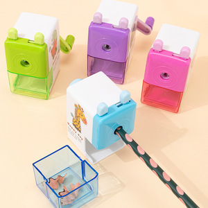 Fournitures scolaires <span class=keywords><strong>Taille</strong></span>-<span class=keywords><strong>crayon</strong></span> de dessin animé mignon <span class=keywords><strong>Taille</strong></span>-<span class=keywords><strong>crayon</strong></span> à <span class=keywords><strong>manivelle</strong></span> pour enfants - Product Image 4