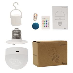 Xách Tay 10-Giờ Có Thể Sạc Lại Thông Minh LED Ánh Sáng Bóng Đèn Với Điều Khiển Từ Xa Khẩn Cấp Cắm Trại Ánh Sáng - Product Image 5