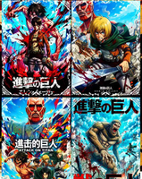 Cartes de collection XINGHE Attaques des Titans – Planches d'art rares Mikasa Ackerman Armin AOT – Cartes à jouer pour enfants, loisirs, cadeaux, jouets