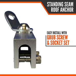 Jh-mech dùng một lần mái Neo với 360 ° Xoay Bạc thép không gỉ mùa thu bảo vệ Neo - Product Image 3