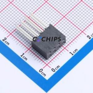 SSQ-104-03-T-D Pin Socket Through hole Component (THT),P=2.54mm Connector 2.54mm 2.54mm Through Hole Double Row - Product Image 1