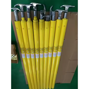 Tongkat panas dapat diperpanjang 5m 10m FRP, peralatan listrik isolasi keselamatan tegangan tinggi untuk 100kV - Product Image 5