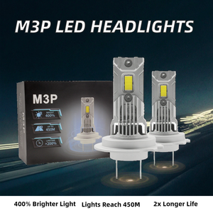 Ampoules de phare LED FSYLX 80W H7/H18 8000LM 6000K H1 H3 H4 H8 H11 9005 9006 Luces Led Auto H4/H19 Led Ajustement universel pour X3 - Product Image 2