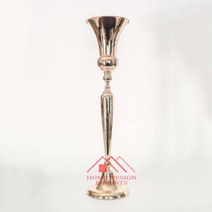 Centros de Mesa Florales para Decoración de Bodas, Florero de Aluminio Grande Tipo Trompeta para Centros de Mesa, Superventas - Product Image 2