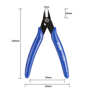 Alicates de Corte <span class=keywords><strong>Diagonal</strong></span> Pequeños de 5 Pulgadas de YTH Manufacturer, Cortadores de Alambre de Precisión, Alicates de Corte Recto para Electrónica, Alicates para Joyería, Herramientas para Hacer Joyas - Product Image 1