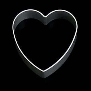 Juego de Cortadores de Galletas en Forma de Corazón de Acero Inoxidable de Alta Calidad para Decoración de Pasteles, Herramientas Creativas para Uso Diario - Product Image 2