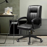 Mobilier de bureau en PU à hauteur de siège réglable chaise moderne mobile de haute qualité usine vente en gros 360 chaise de bureau pivotante