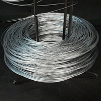 Fabrieksprijs 14-26 Gauge Elektrische Gegalvaniseerde Ijzerbinddraad Q195 5Kg-25Kg Gegalvaniseerde Staaldraad