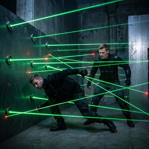 Parc d'attractions commercial intérieur, jeu de labyrinthe laser multijoueur avec matériaux en plastique et silicone - Défi d'évasion actif - Product Image 5