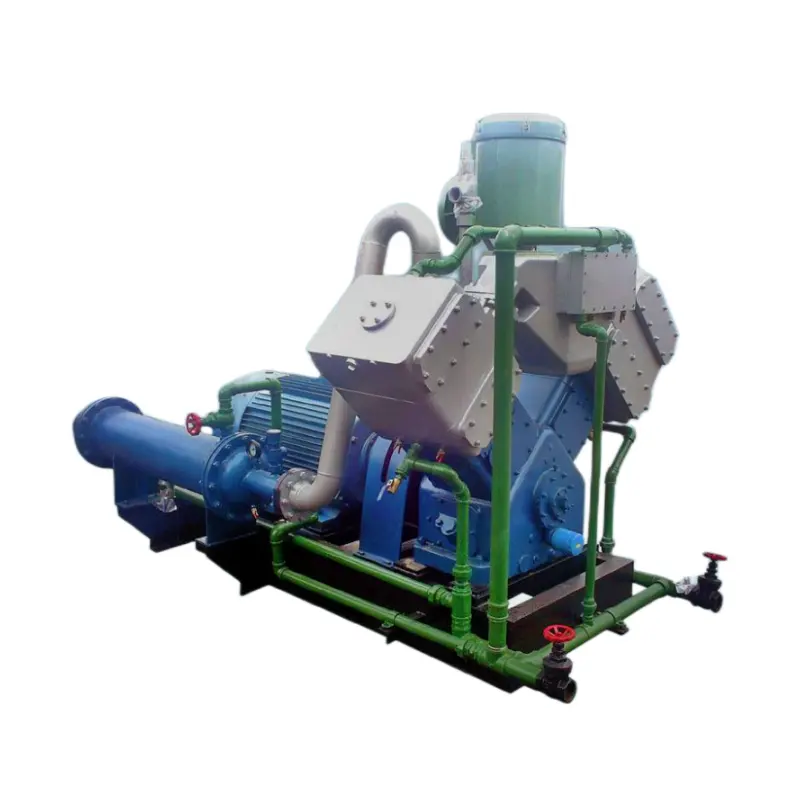 Nieuwe Technologie Stille Luchtcompressor 10000 Psi 1000l R-22 Cng Compressor Met Droger