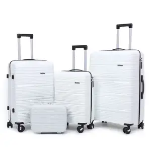 Wholesale retail 4 pieces baby travel bags luggage set trolley suitcase for sale