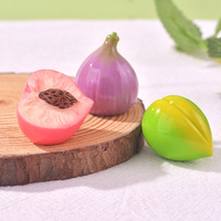 Kado Kejutan Blind Bag Buah Jeruk Mini Buatan dari Resin 3D Mirip Asli Kerajinan DIY Lanskap Mikro Dekorasi Meja Lucu Koleksi