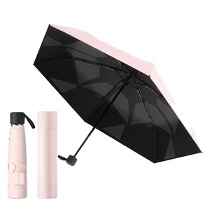 Paraguas Plegable Automático de Tres Pliegues, 6 Varillas, Diseño Moderno, Protección Solar y Contra la Lluvia, Fácil de Plegar y Guardar, con Logotipo - Product Image 1