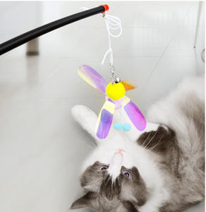 <span class=keywords><strong>Jouet</strong></span> pour chat Dragonfly Teaser Wand, <span class=keywords><strong>jouet</strong></span> de pêche pour chat, <span class=keywords><strong>jouet</strong></span> pour <span class=keywords><strong>chaton</strong></span>, plume pour <span class=keywords><strong>chaton</strong></span>, collection pour animaux de compagnie, divertissement autonome, soulagement de l'ennui - Product Image 5