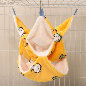 Ardilla de cola de pelo, ardilla de pino, loro, Gato Dragón, nido, zarigüeya de miel, cama/nido suave íntimo de verano de doble capa para mascotas - Product Image 6