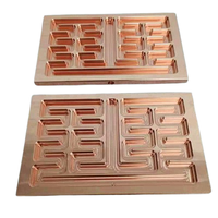 Technologie de refroidissement liquide de pointe plaque froide liquide refroidisseur d'eau en aluminium refroidisseur d'eau personnalisé pour système de refroidissement CPU