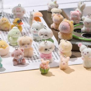 จี้การ์ตูนรูปสุนัขจิ้งจอกน่ารักแบบ 3 มิติ นุ่มนิ่ม สำหรับทำพวงกุญแจ ตกแต่งกระเป๋า สายคล้องโทรศัพท์ และเครื่องประดับ - Product Image 2