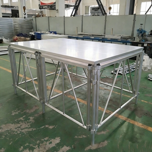 समायोज्य ऊंचाई एल्यूमीनियम मिश्र धातु संगीत कार्यक्रम चरण उच्च गुणवत्ता वाले ट्यूव प्रमाणित प्रतिस्पर्धी मूल्य चीनी निर्माण प्रत्यक्ष - Product Image 5