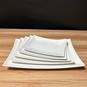 Venta directa de fábrica, juegos de <span class=keywords><strong>platos</strong></span> de <span class=keywords><strong>melamina</strong></span>, vajilla, <span class=keywords><strong>platos</strong></span> rectangulares irrompibles baratos para restaurante - Product Image 5