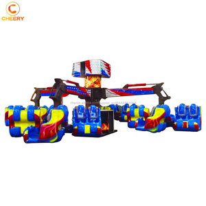 Parc d'attractions parc d'attractions passionnant <span class=keywords><strong>top</strong></span> <span class=keywords><strong>spin</strong></span> tour fou tempête d'énergie griffe d'énergie manèges à vendre - Product Image 4
