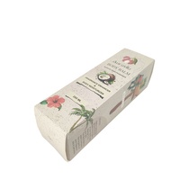 Boîte en carton blanc imprimée sur mesure, boîte pliante en papier pour les marques de cosmétiques et de soins de la peau