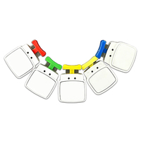 Sceau de sécurité numéroté inviolable ST-MS-03 pour compteurs électriques/eau/gaz, en PC+ABS, avec fil de 25 cm pour boîtier de compteur
