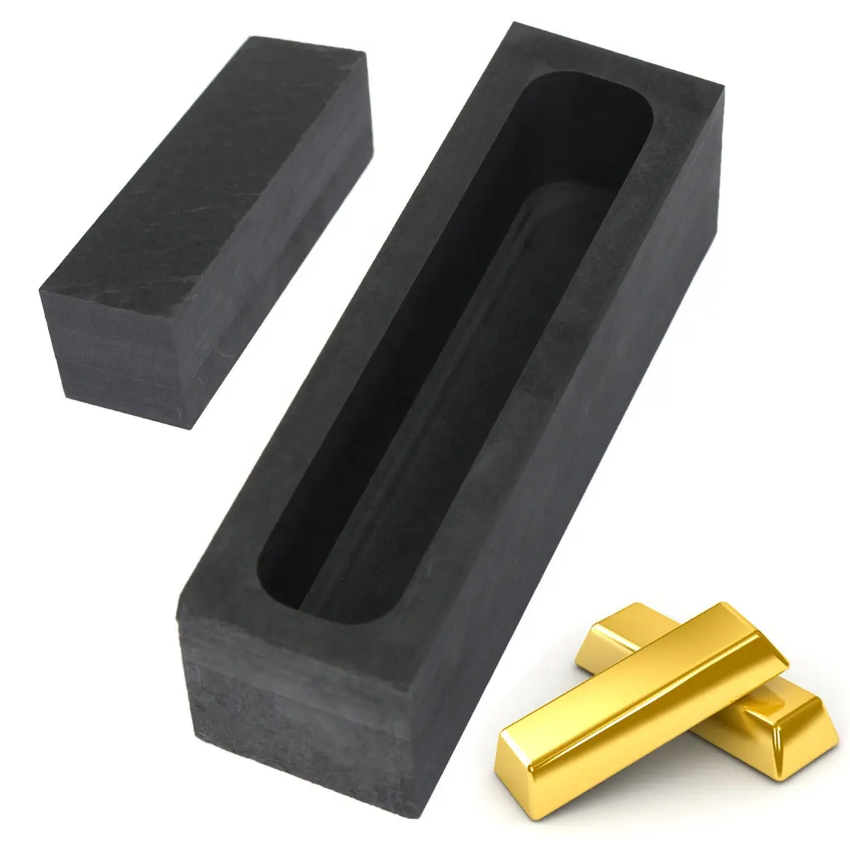 Graphit formen für Edelmetall formen Gold-und Silberbarren Graphit formen