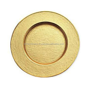 Placa de carga con Patina con borde terminado, diseño decorativo en relieve, vajilla, placa de carga superior, platos - Product Image 5