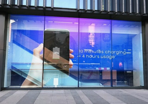 HD Transparent LED Screen <b>Display</b> for Glass Window at Store - Product Image 5