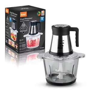 Blender multifonctionnel de haute qualité avec lame en acier inoxydable à 360 degrés, hachoir à viande électrique de cuisine, robot culinaire - Product Image 5